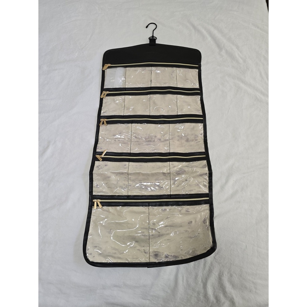 Chiceco Travel Jewlery Holder Hangers‎ Organizer Pockets Zippers /0415